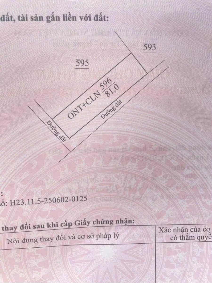 Bán 2 lô đất liền kề 81m² mặt 4,5m Miễu Lãng Nam Sách, 700 triệu - Ảnh thu nhỏ 3