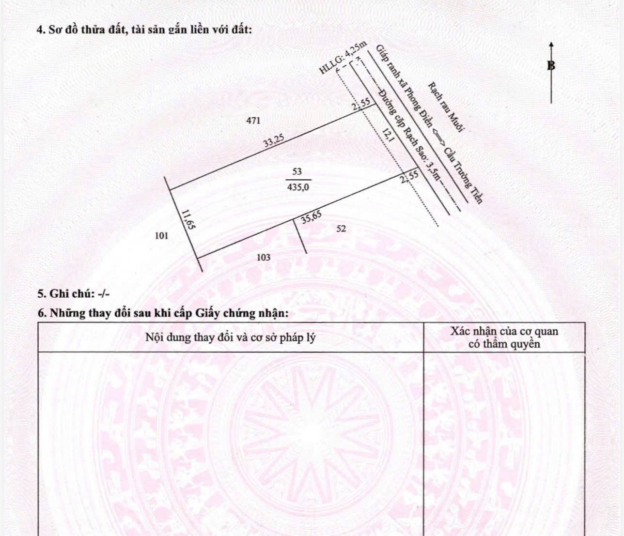 Bán 435m² đất cất biệt thự Phường An Bình, Cần Thơ 1,59 tỷ - Ảnh thu nhỏ 5