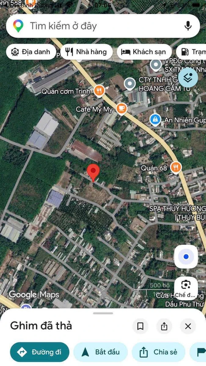 Bán đất 228m² Phường Phú An, Bến Cát, Bình Dương, giá 1 tỷ 650 triệu - Ảnh thu nhỏ 2