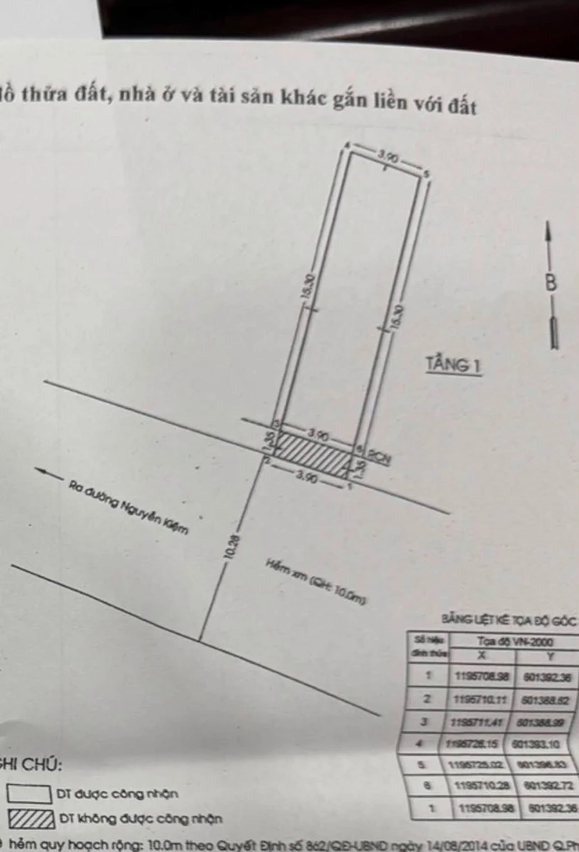 Bán nhà 776 Nguyễn Kiệm, Phú Nhuận, 4x16,7m, giá 4,9 tỷ - Ảnh thu nhỏ 4