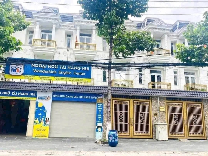 Bán nhà mặt tiền Võ Thị Sáu, Dĩ An, 80m², 7 tỷ 690 triệu