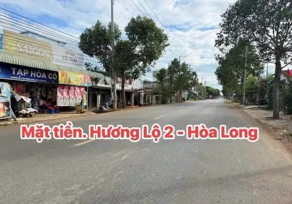 Bán lô góc 2 mặt tiền Hương Lộ 2, Hoà Long, 125m² - Ảnh thu nhỏ 3