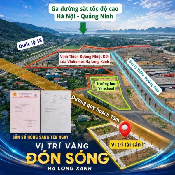 Đón đầu đại đô thị sở hữu quỹ đất riêng tại Đại Yên, Hạ Long