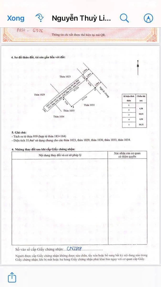 Bán nhà mặt ngõ Phú Xá 44m2, 4 tầng, chỉ 3 tỷ - Ảnh thu nhỏ 5
