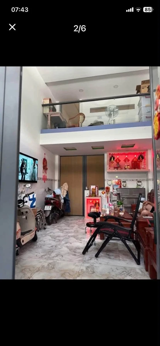 Bán nhà 5 tầng 59m² Quận 6 giá 7.6 tỷ - Ảnh thu nhỏ 2