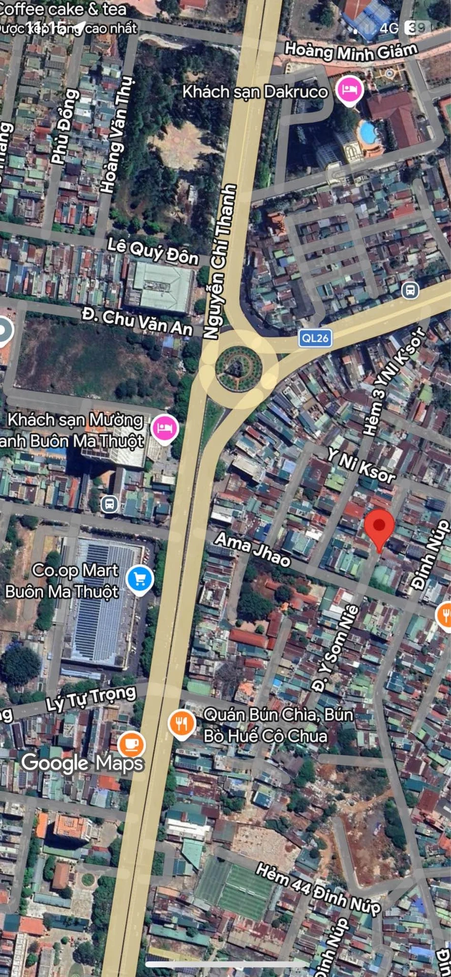 Bán đất 5x19m tặng nhà cấp 4 đường Y Som Nie, Phường Tân Lập, Buôn Ma Thuột - Ảnh 1