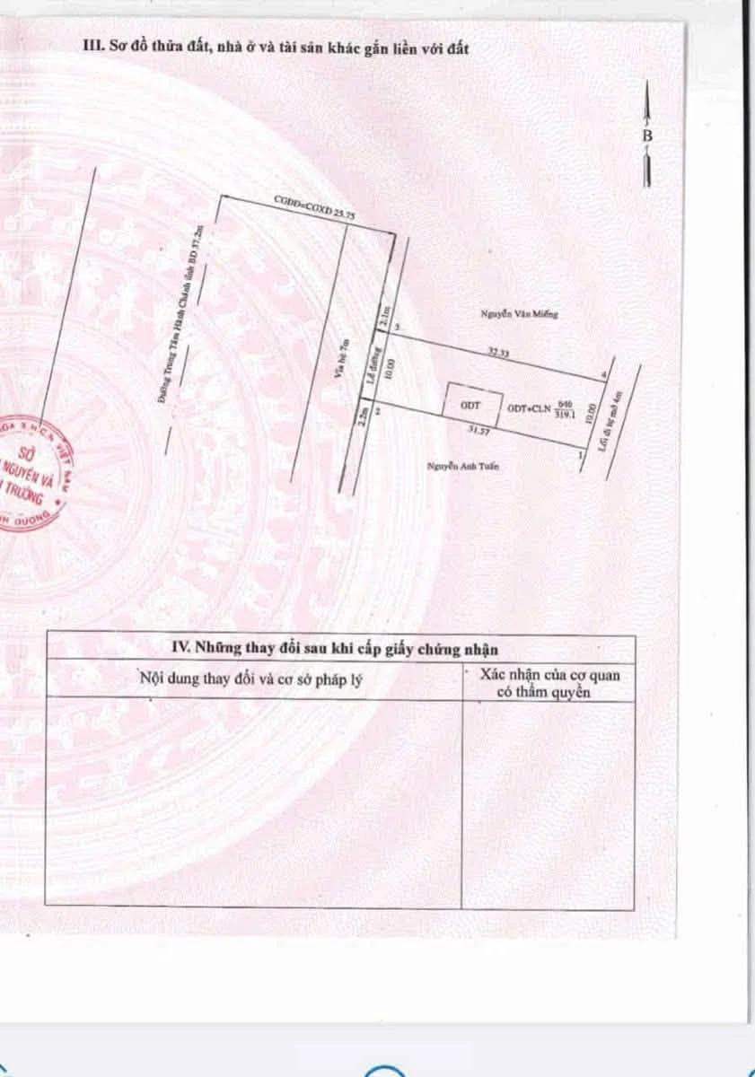 Bán đất mặt tiền Hùng Vương 320 m² Bình Chánh - Ảnh 1