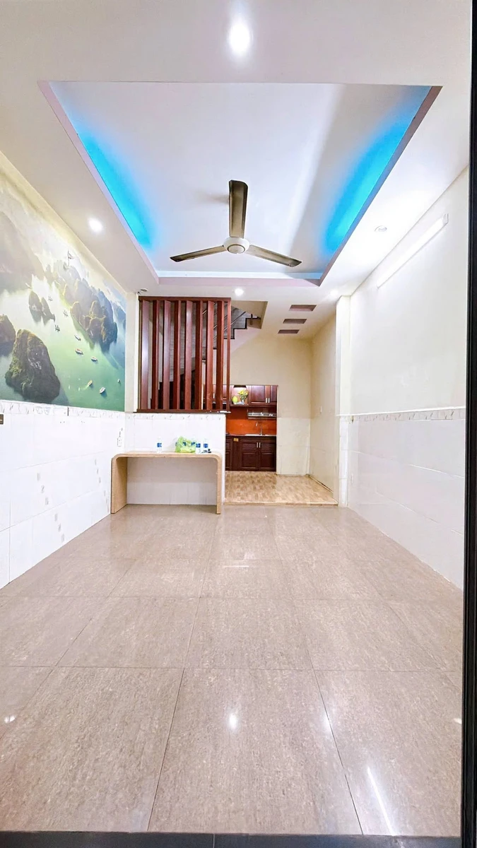 Bán nhà hẻm 1 trệt 3 lầu 3PN, 3,5x8m, giá 3,75 tỷ, gần Tôn Đản, Quận 4 - Ảnh thu nhỏ 2