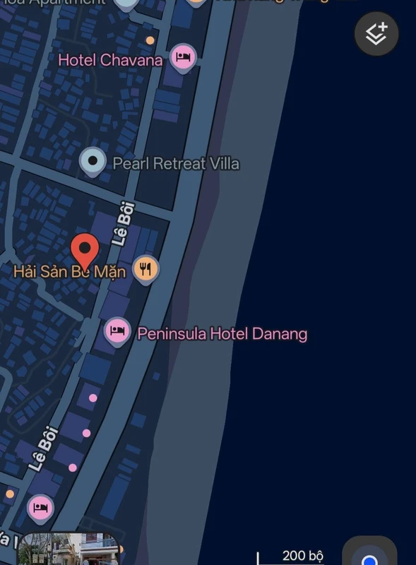 Bán nhà góc kiệt Lê Bôi 101m², 4 phòng, giáp biển Mân Thái