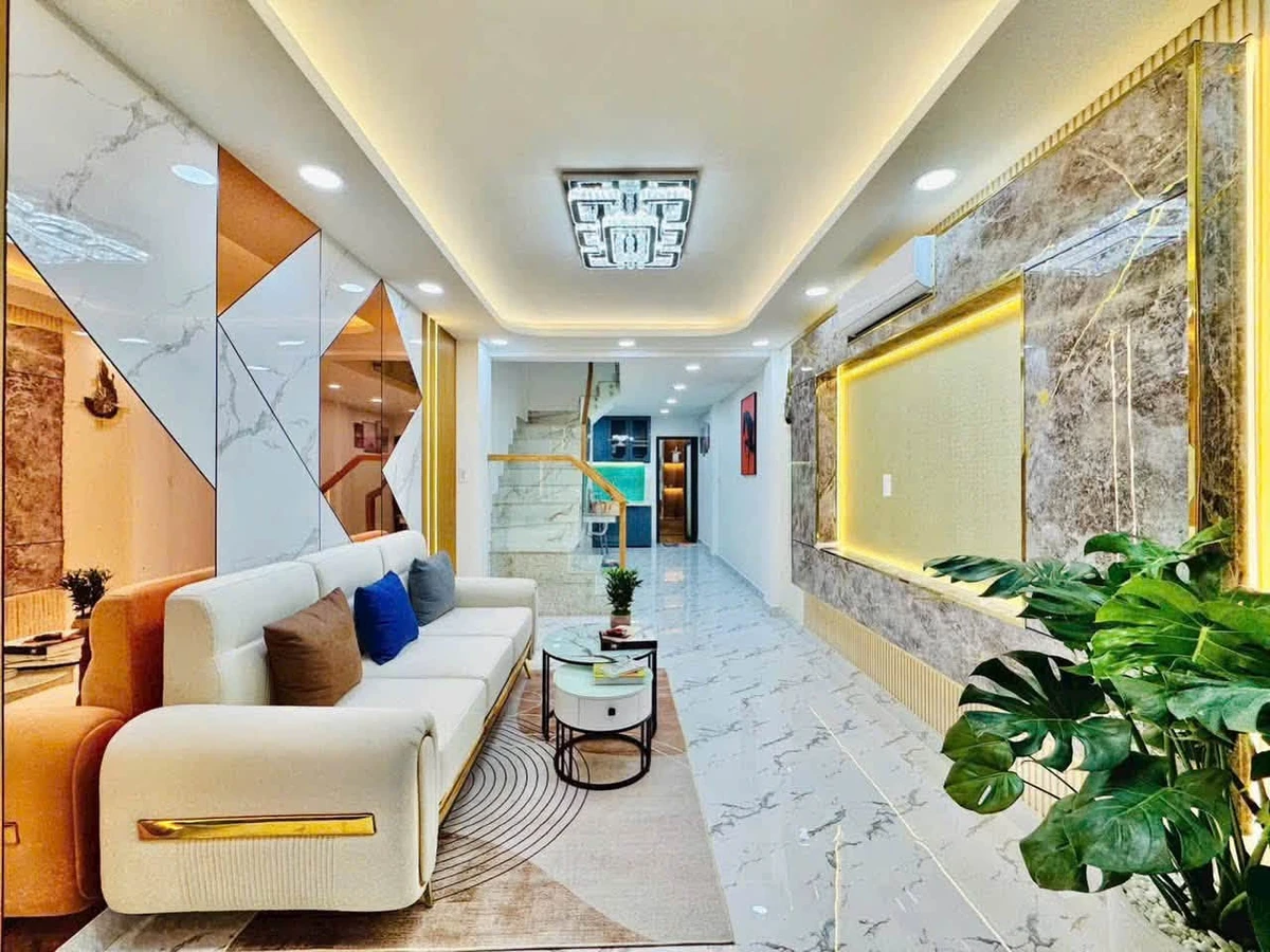 Bán nhà 4 tầng 6 phòng ngủ 160m² Phan Tây Hồ Phú Nhuận 8.6 tỷ - Ảnh thu nhỏ 3