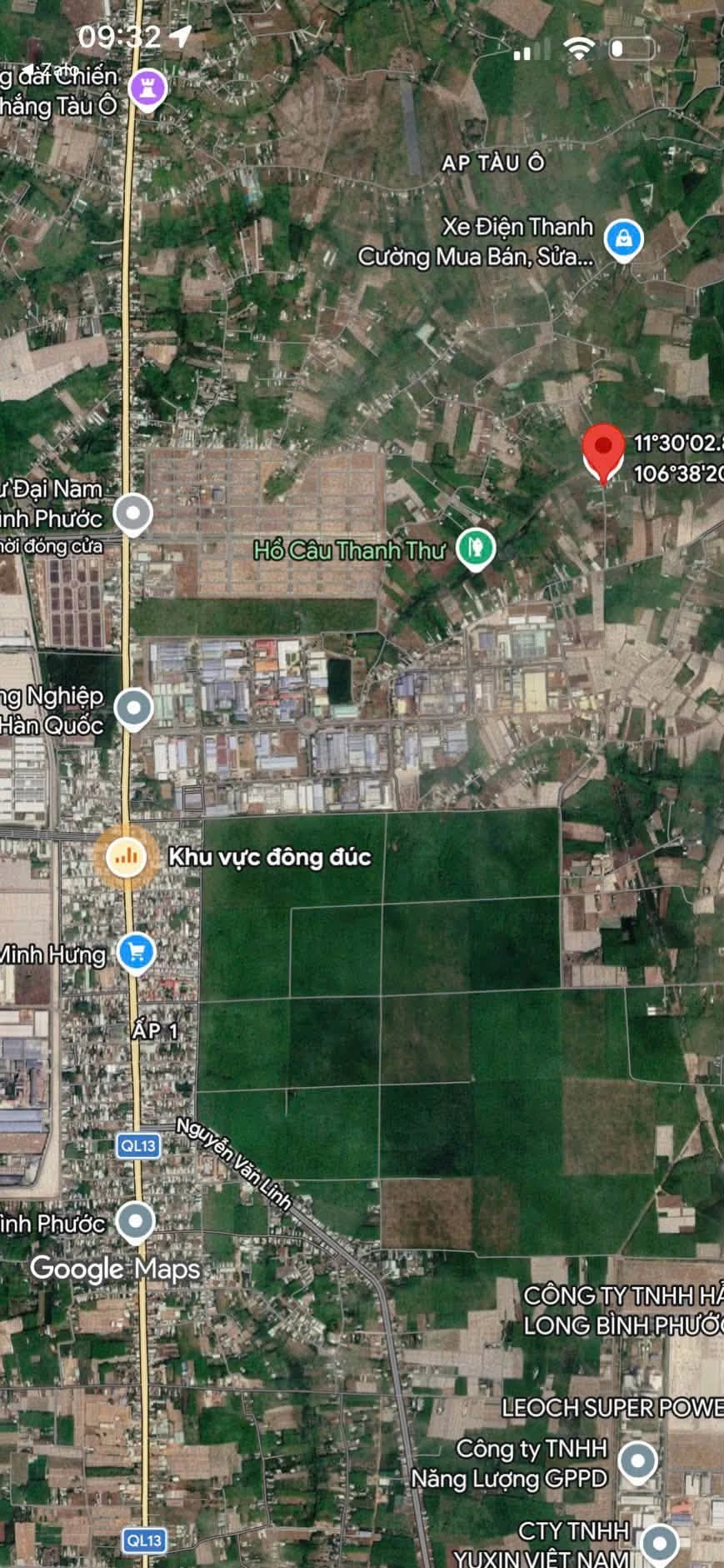Bán lô góc đất 90m² Minh Hưng, gần KCN 430 triệu - Ảnh 1