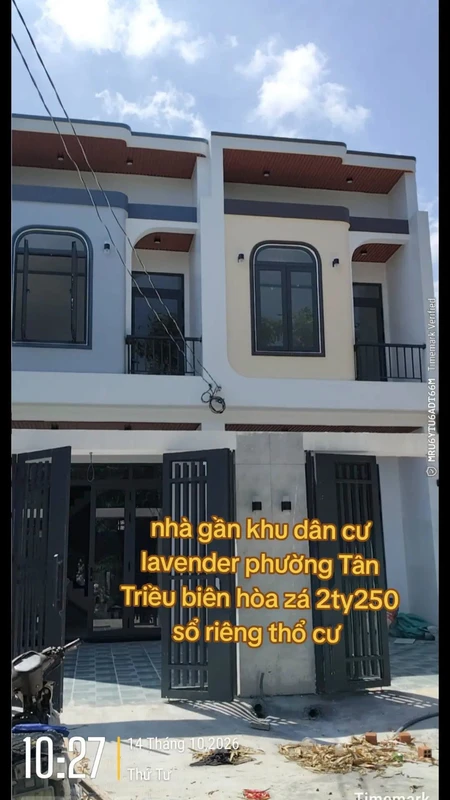 Bán nhà mặt tiền 3PN sát KDC Lavender 107m² - 2 tỷ 250 triệu