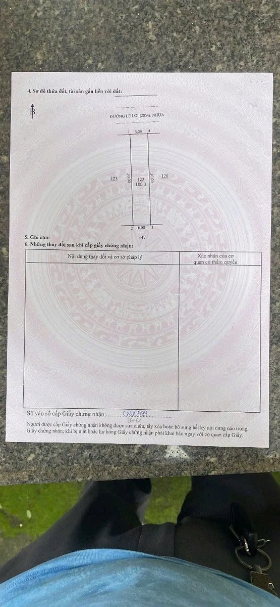 Bán nhà mặt tiền Lê Lợi, Quận 1, 6x30m, 2 tỷ 150 triệu - Ảnh 1