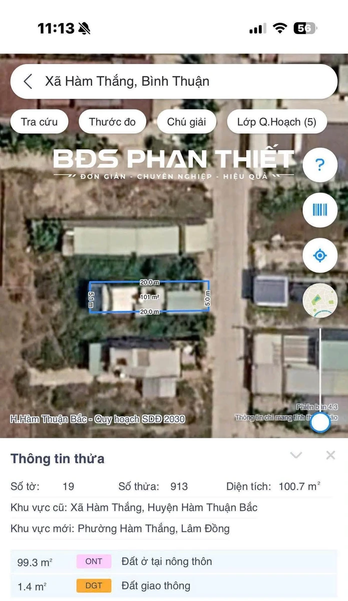 Bán nhà cấp 4 Phan Thiết 100m² 1 tỷ 750 triệu - Ảnh 1