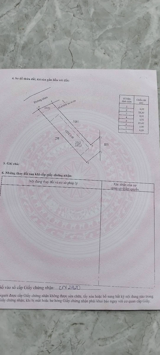 Bán đất 6×30m, nở hậu 7m tại Bắc Đồng Phú, 590 triệu - Ảnh thu nhỏ 3
