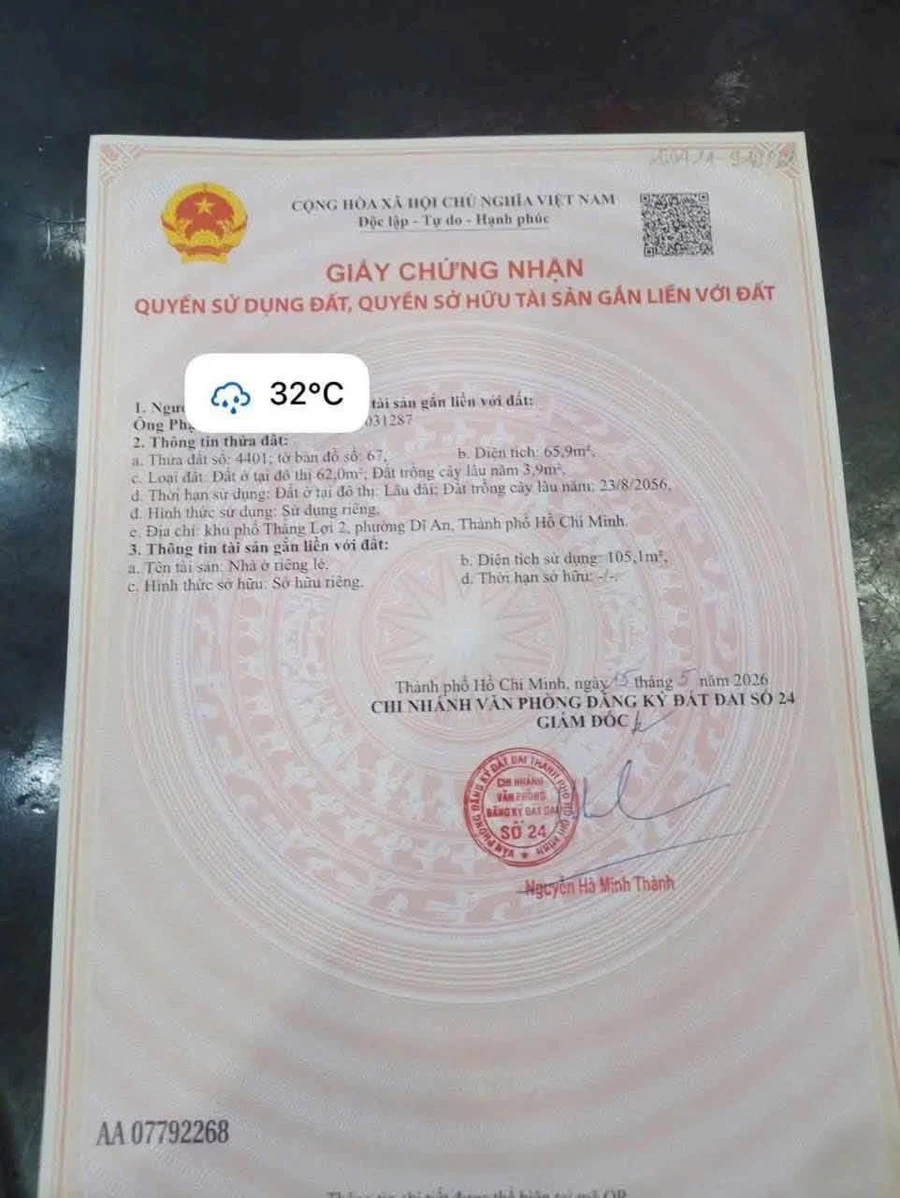 Bán nhà 2 phòng ngủ 66m² Dĩ An 4.3 tỷ - Ảnh thu nhỏ 4