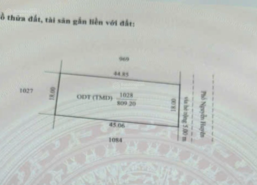 Bán lô đất 809m2 mặt đường Đại lộ Võ Nguyên Giáp, P Thạch Khôi, TP Hải Phòng giá 45 triệu/m2 - Ảnh thu nhỏ 5