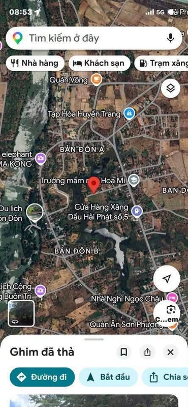Bán đất đầu tư 1.560m² gần Cầu treo Buôn Đôn, Đắk Lắk, giá 1,555 tỷ