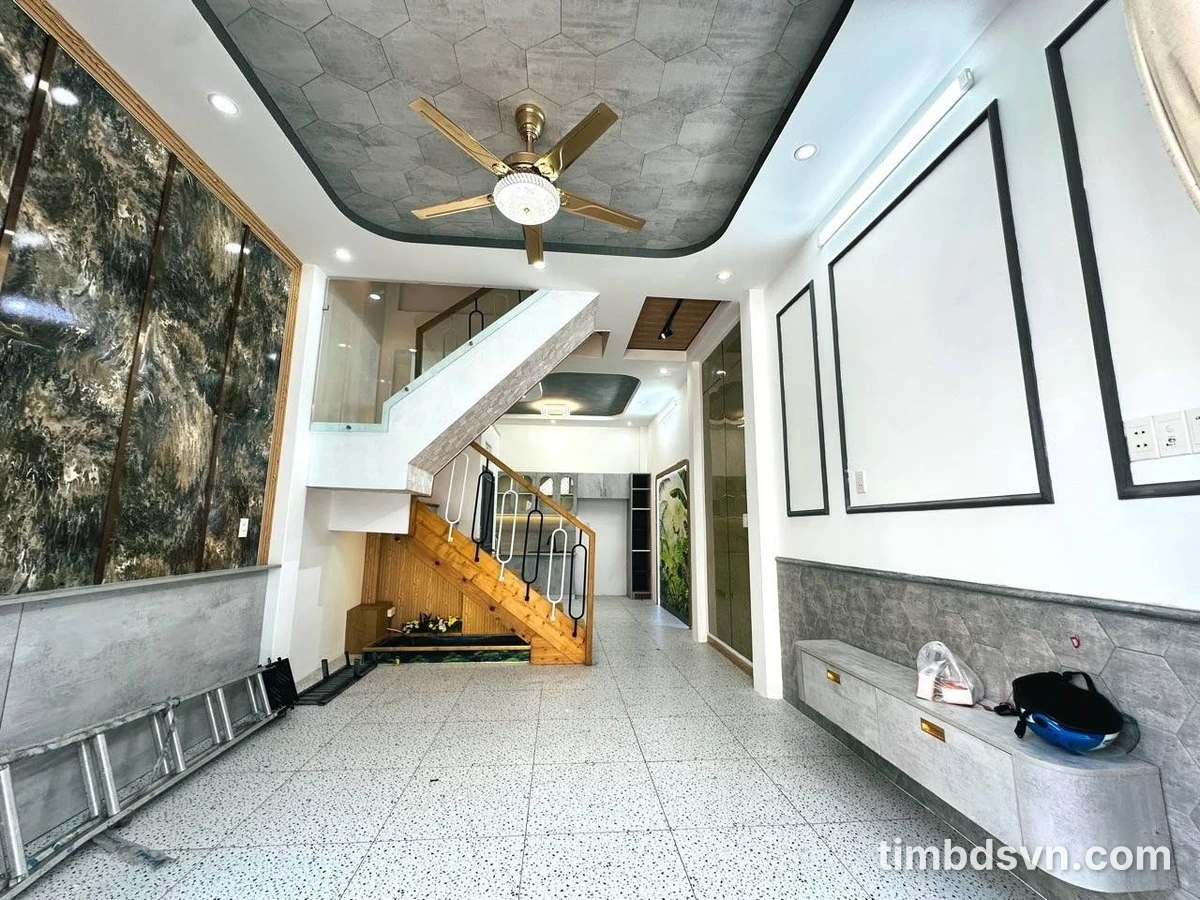 Bán nhà 4 tầng 4PN 40m² Tân Thới Hiệp 4.39 tỷ - Ảnh 1