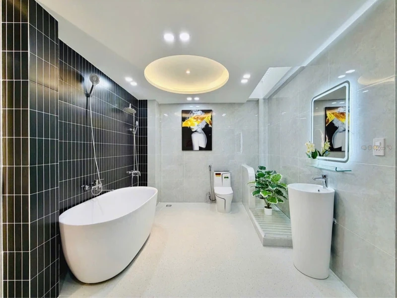 Bán nhà 5 tầng 5 phòng ngủ 43m2 full nội thất gần chợ Gò Vấp