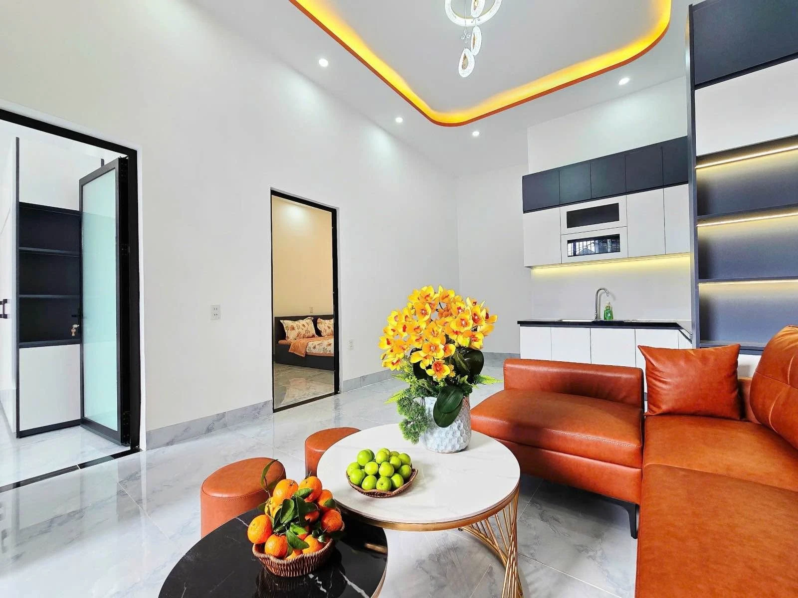 Bán nhà kiệt ô tô 63m² 2PN full nội thất Cẩm Lệ Đà Nẵng 3.35 tỷ - Ảnh 1