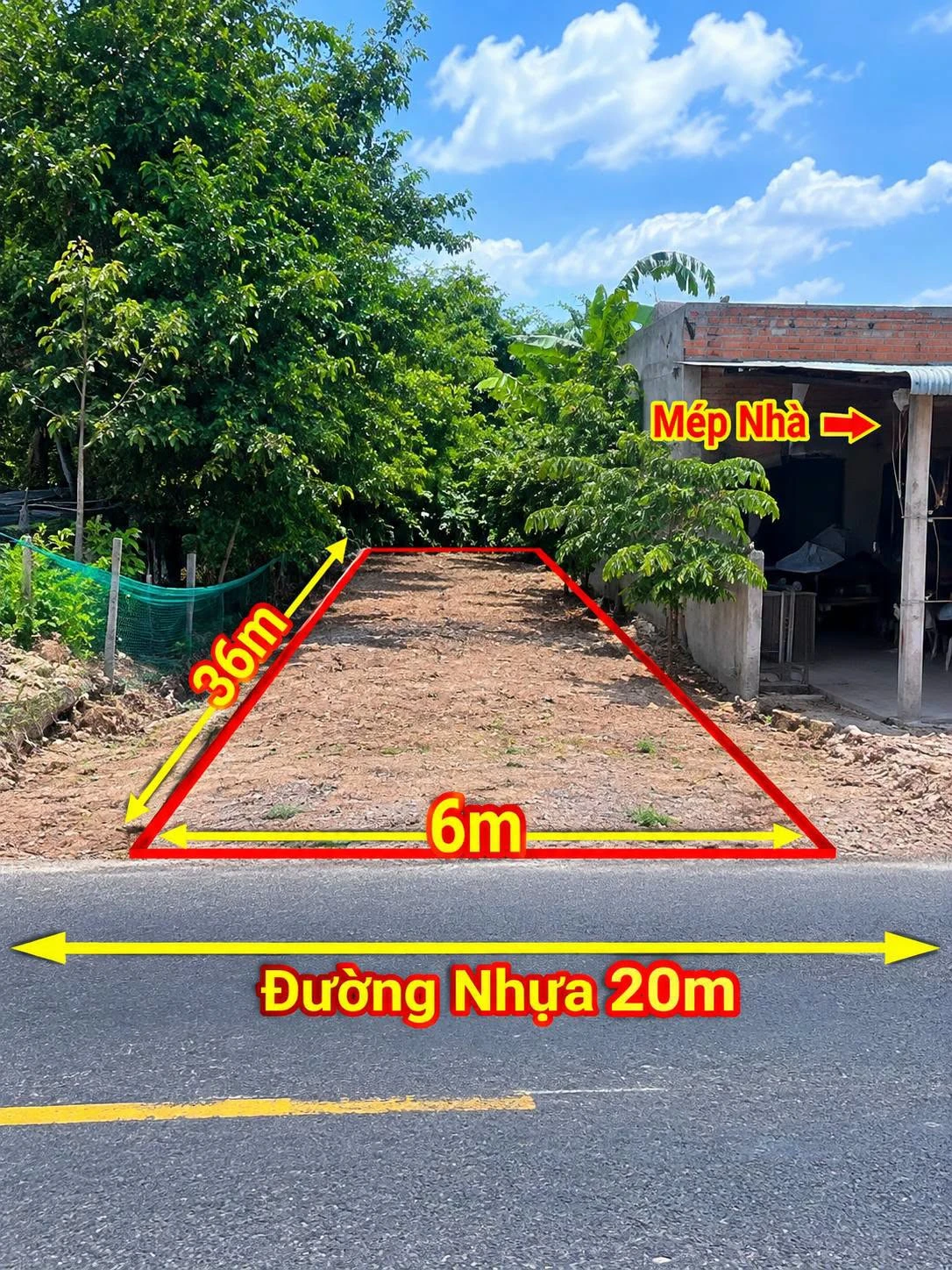 Bán lô đất 216m² mặt tiền Tây Ninh 2,45 tỷ - Ảnh 1