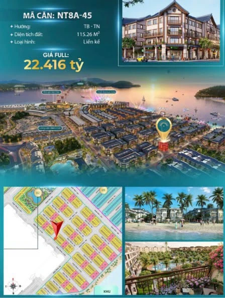Bán biệt thự Vinhomes Pearl Bay Nha Trang 115m² - Ảnh 1