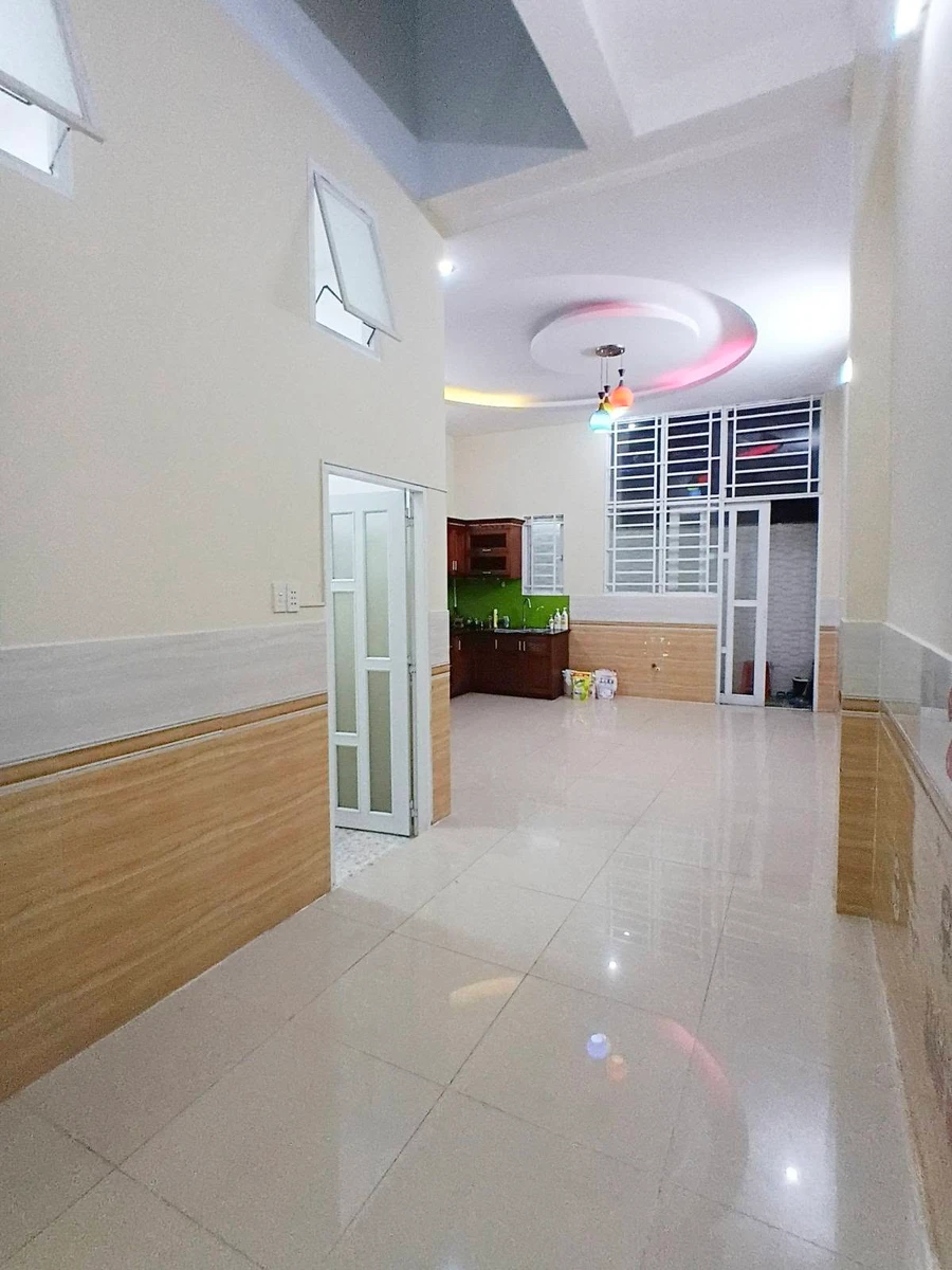 Bán nhà 3 tầng 126m2 mặt tiền kinh doanh Thạnh Lộc Q.12 - Ảnh thu nhỏ 4