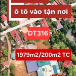 Bán đất 1979,2m2 giá 1,95 tỷ tại thị trấn Thanh Sơn - Ảnh thu nhỏ 2