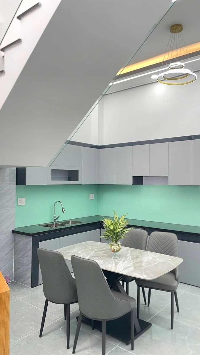 Bán nhà 1 trệt 1 lầu 100m2 3PN chợ Bà Tri giá 2,9 tỷ - Ảnh thu nhỏ 4