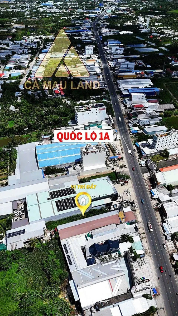 Bán đất mặt tiền Quốc lộ 1A Cà Mau 560m² 12.8 tỷ - Ảnh thu nhỏ 2