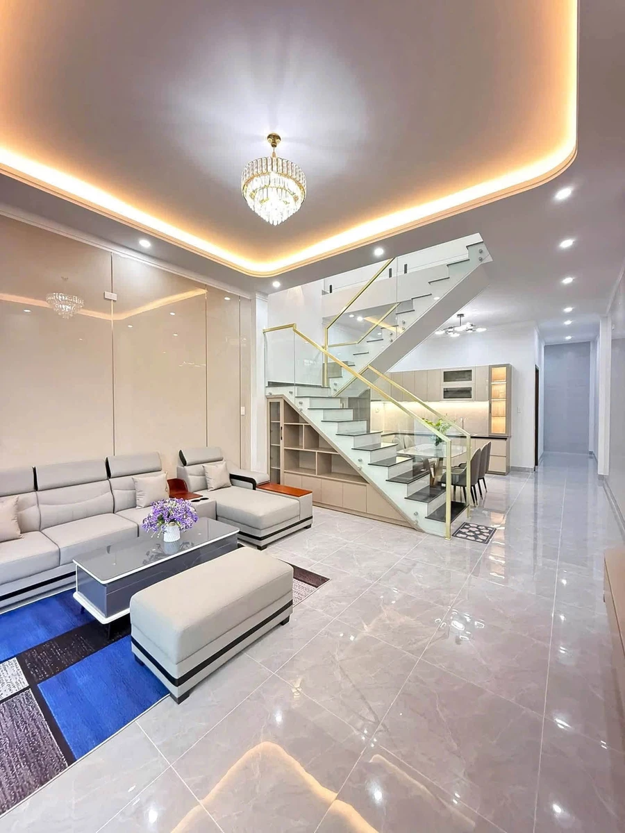 Bán nhà mới 5x19m, 3 phòng ngủ, hẻm chính 580 Lý Thái Tổ, giá 2,45 tỷ - Ảnh thu nhỏ 2