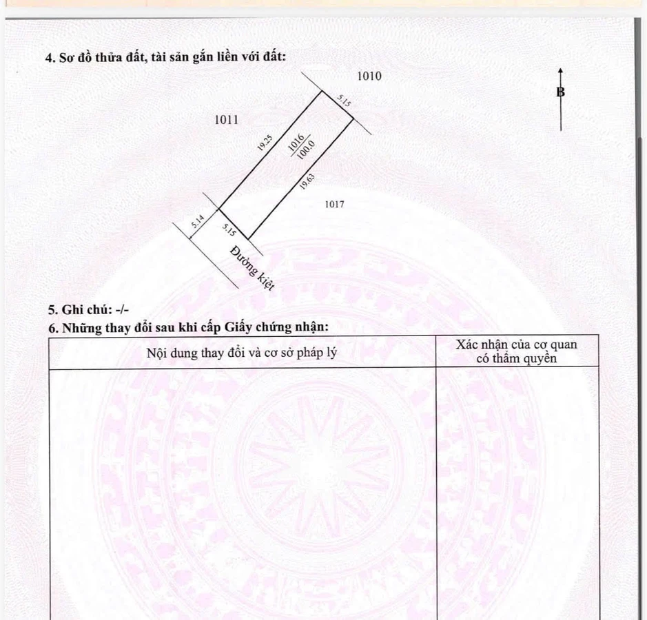 Bán lô đất 100m² kiệt Minh Mạng, Quận 5 - Ảnh thu nhỏ 4