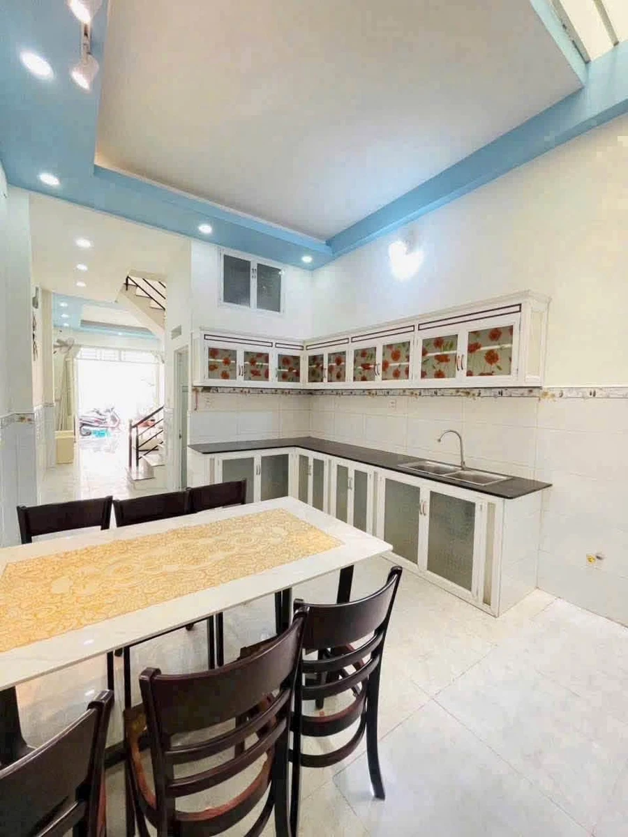 Bán nhà 1 trệt 1 lầu 45m2 sổ hồng riêng hẻm ô tô 4m đường Tân Thới Hiệp 21, Quận 12 - Ảnh thu nhỏ 5