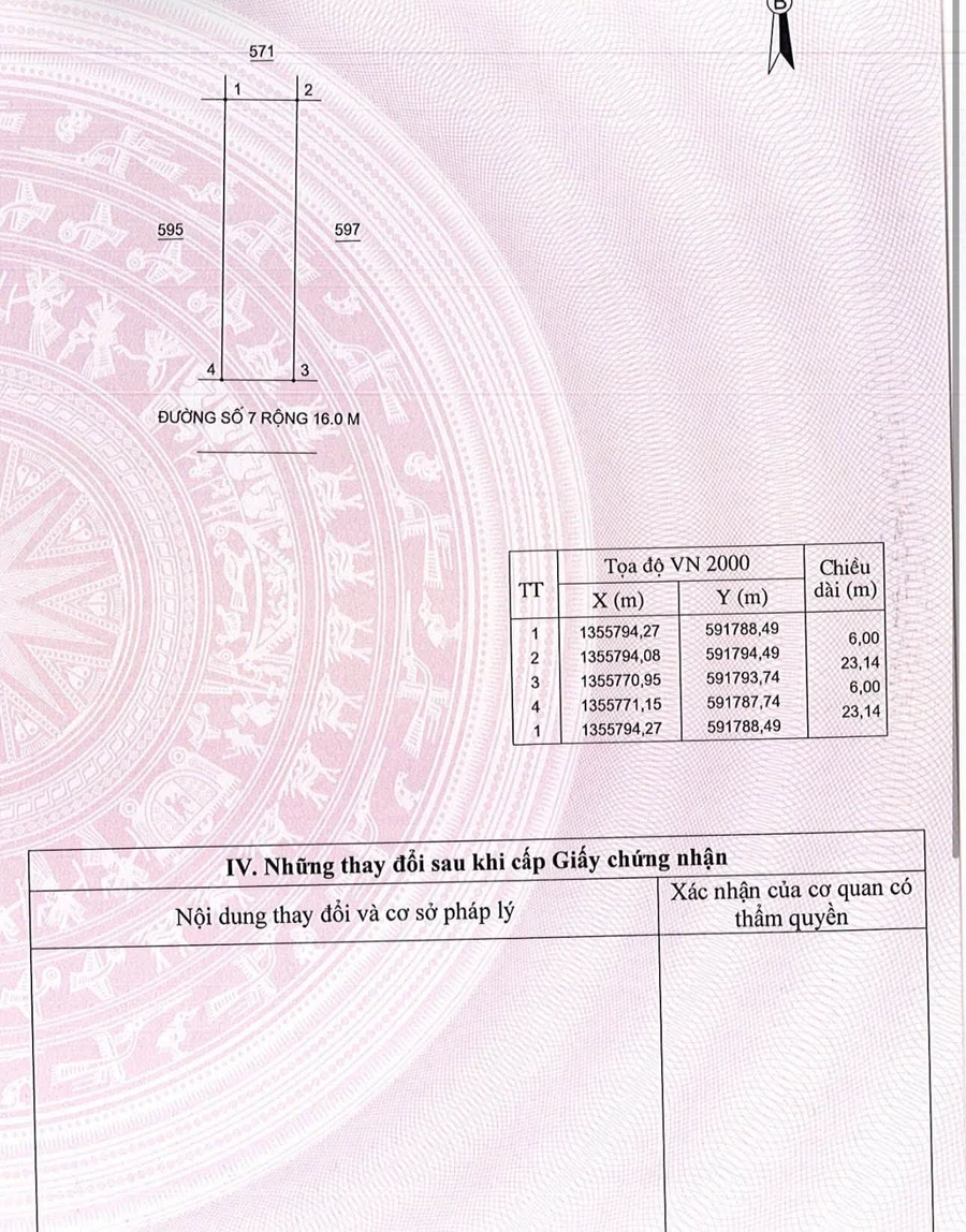 Bán đất 138,8 m² Khu Đô Thị Nam Sông Cái, Diên Khánh, Khánh Hòa - Ảnh thu nhỏ 2