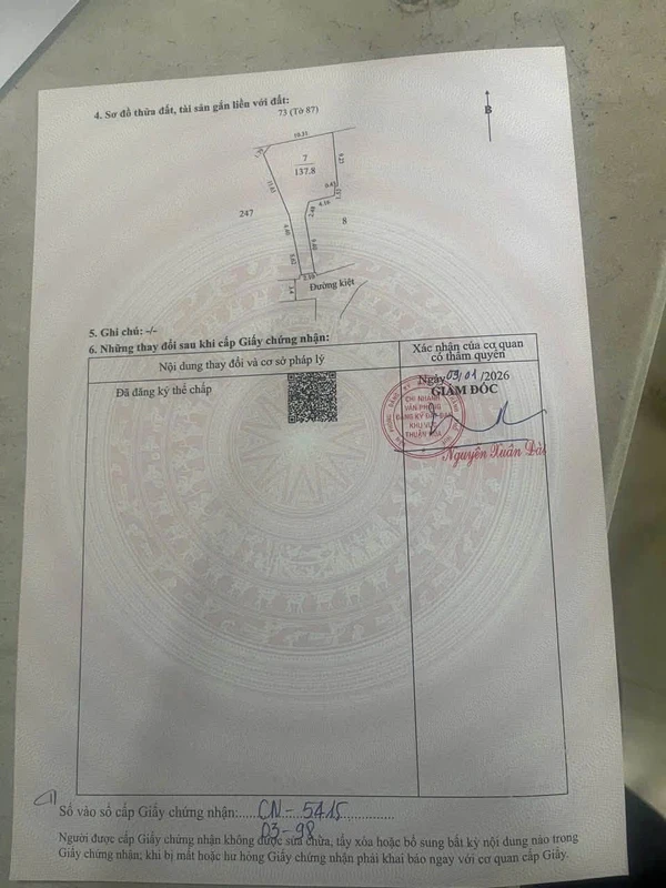 Bán nhà 137,8m2 có 6 phòng cho sinh viên thuê trung tâm TP Huế