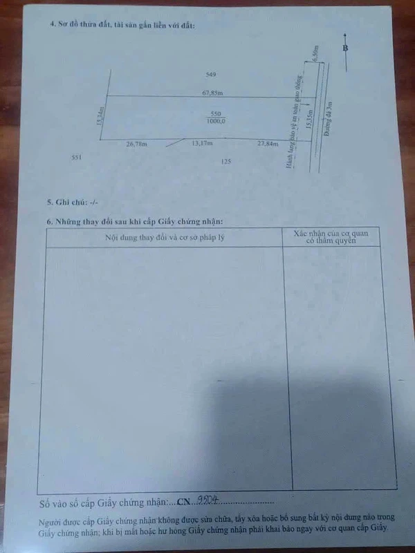 Bán đất nền 1000m2 Thuận Mỹ, Long An