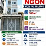 Bán nhà 168m² Hoàng Hoa Thám, Bình Thạnh, 4 tầng - Ảnh thu nhỏ 1