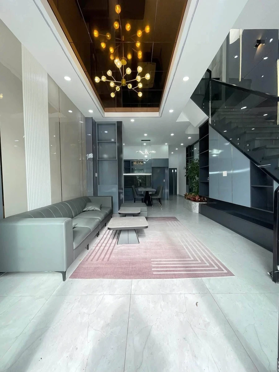 Bán nhà 1 trệt 1 lầu 5x23m mặt tiền nhựa kênh xã Long Trạch, Cần Đước, Long An - Ảnh thu nhỏ 4