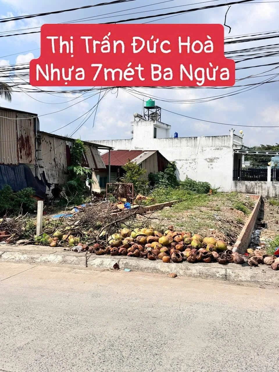 Bán đất Nhựa Ba Ngừa Đức Hoà 116 m² giá 1 tỷ 650 - Ảnh 1