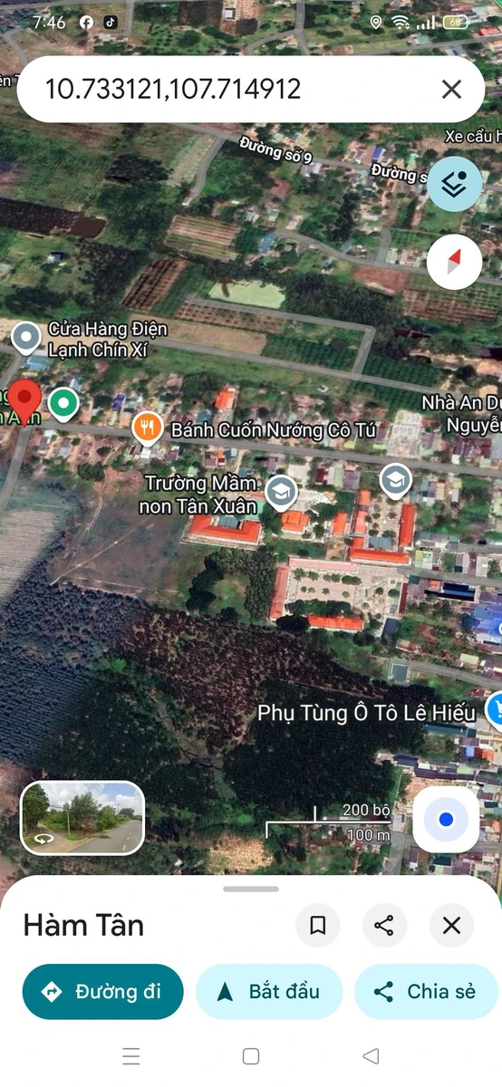 Bán đất Hàm Tân 5.100m² giá 1,1 tỷ - Ảnh 1