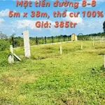 Bán nền đất mặt tiền 5x38m tại Xã Phan, Tây Ninh - 385 triệu - Ảnh thu nhỏ 1
