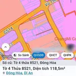 Bán đất mặt tiền Võ Thị Sáu, Dĩ An, 118m², sổ riêng - Ảnh thu nhỏ 3