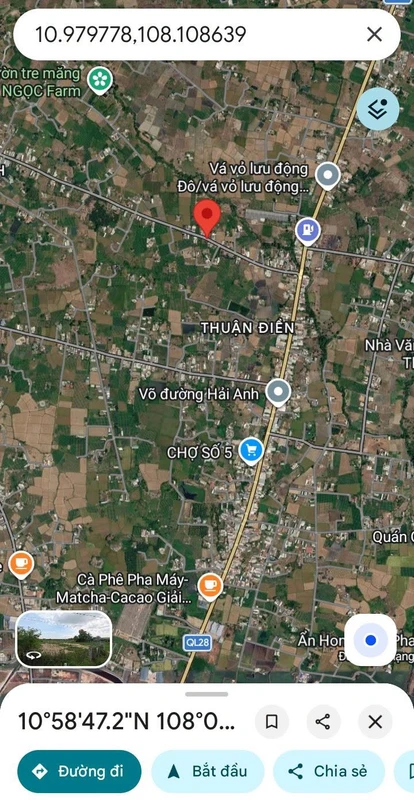 Bán lô đất 290m, 132m thổ cư, mặt tiền ở Bình Thuận
