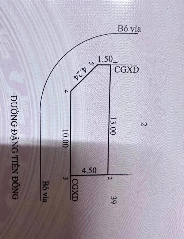 Bán lô góc 2 mặt tiền 54m2 Khu Hà Thanh 1 Quy Nhơn