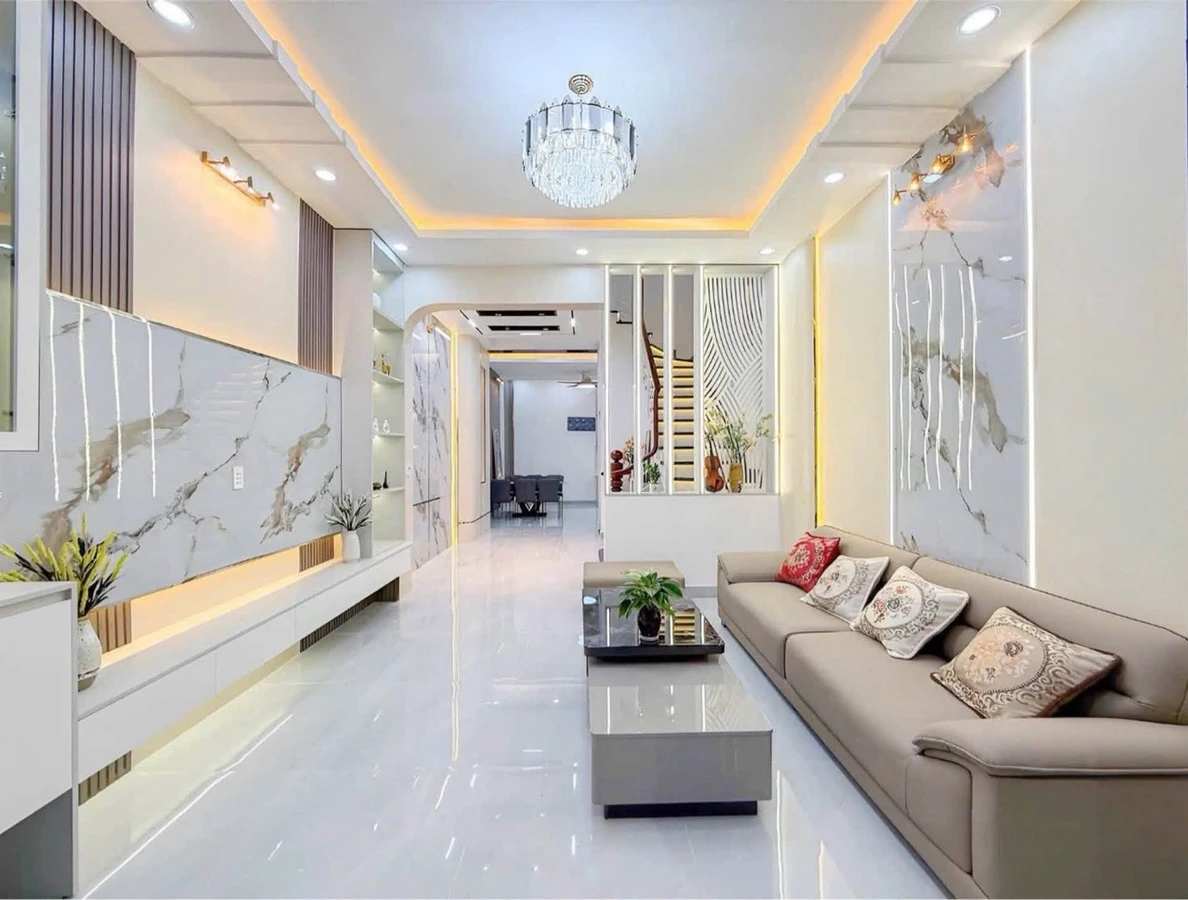 Bán nhà 4 phòng ngủ 50.5m2 Huỳnh Tấn Phát Nhà Bè - Ảnh thu nhỏ 4
