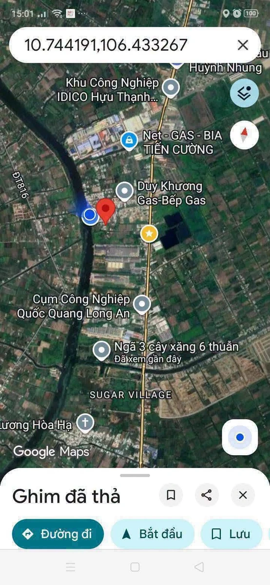 Bán 4 nền đất thổ cư 125m2 Lương Bình Tây Ninh - Ảnh 1