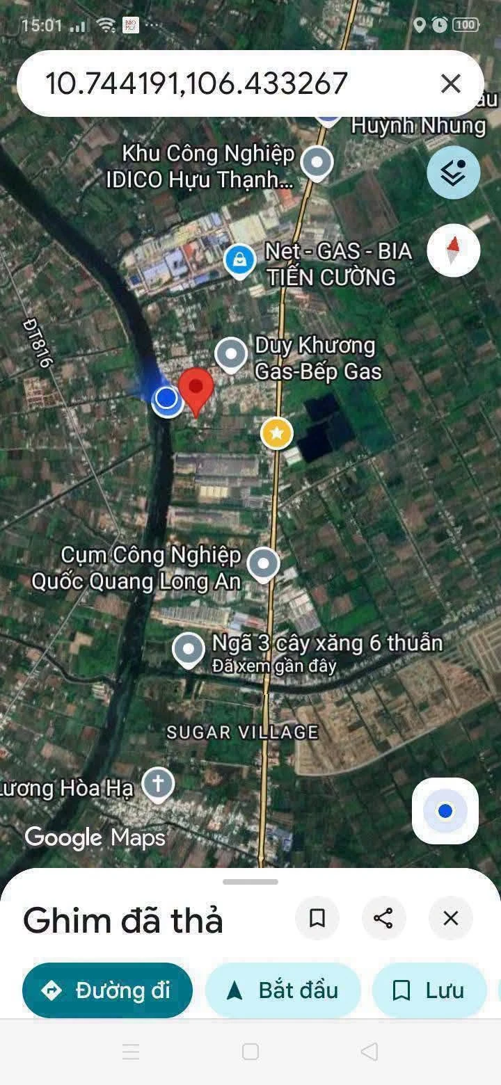 Bán 4 nền đất thổ cư 125m2 Lương Bình Tây Ninh - Ảnh 1