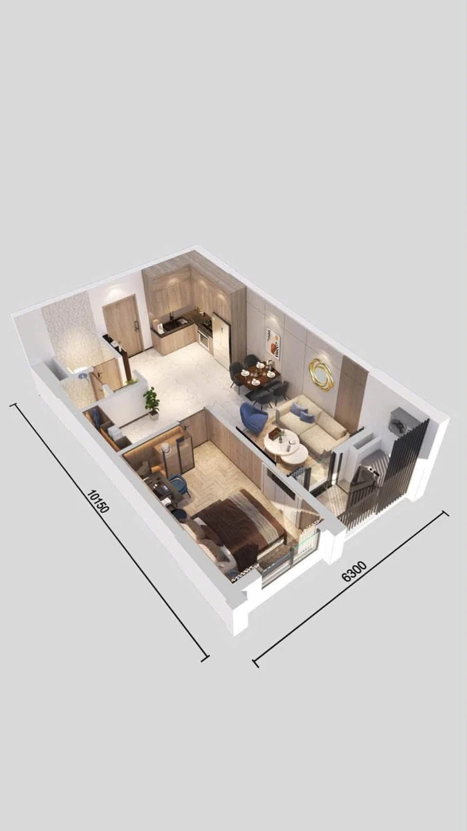 Bán căn hộ 1PN 53m2 giá 2,6 tỷ Đà Nẵng - Ảnh thu nhỏ 2