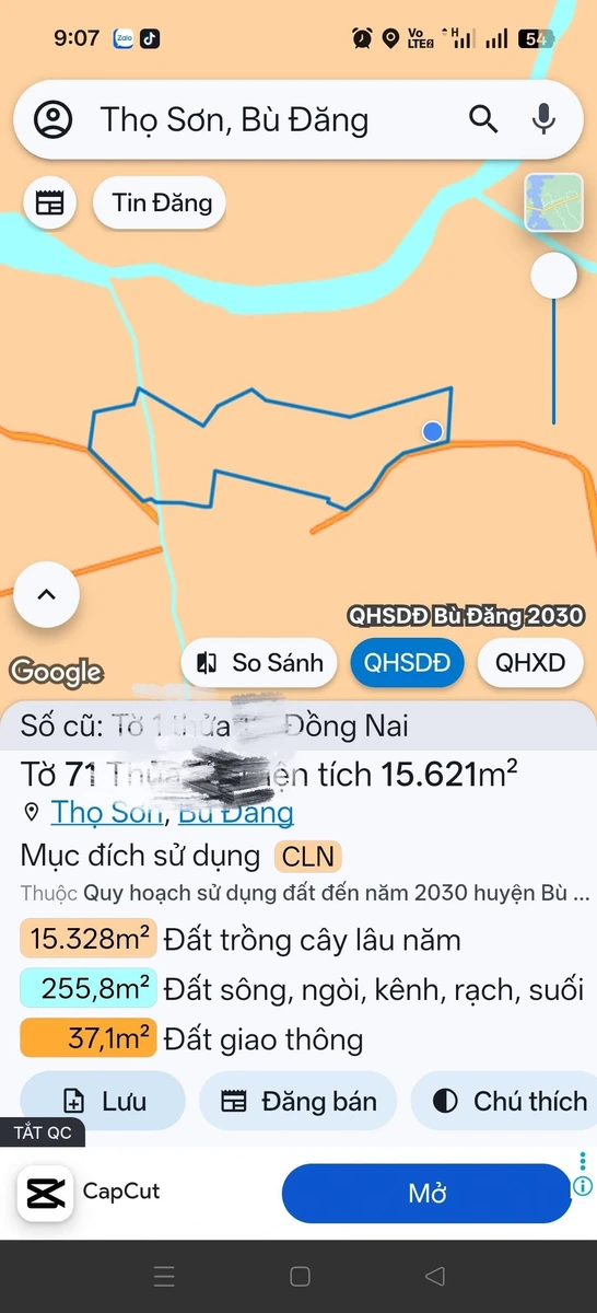 Bán đất 1,6 hecta 2 mặt tiền Thọ Sơn - Ảnh thu nhỏ 2